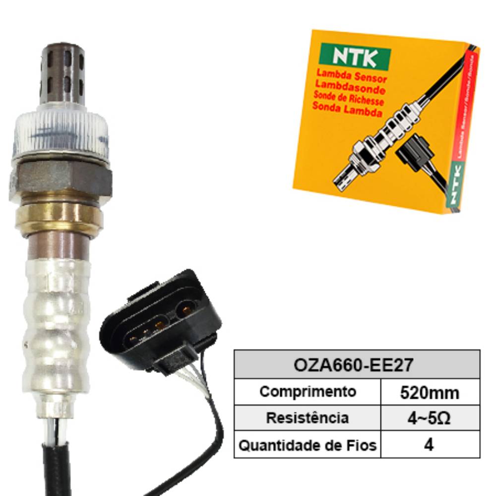 SONDA LAMBDA PRÉ CATALISADOR - NTK - OZA660EE27