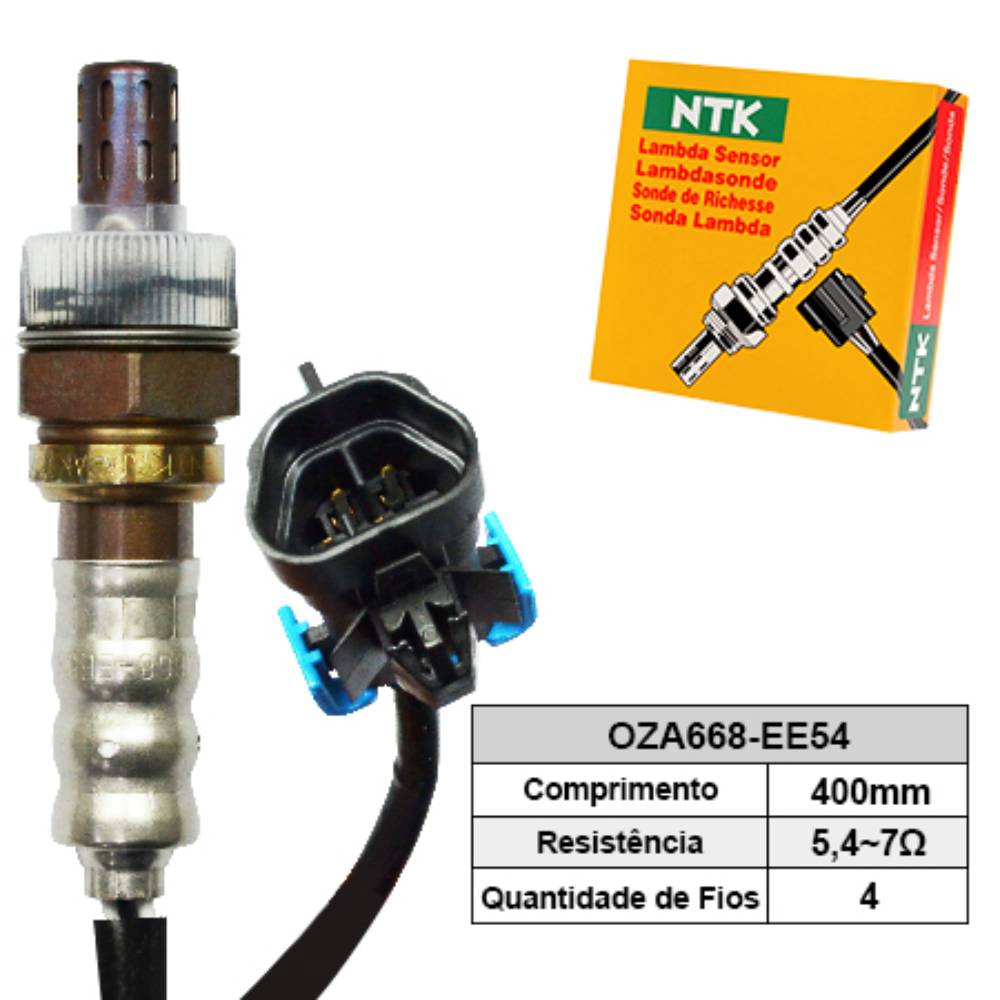 SONDA LAMBDA PRÉ CATALISADOR - NTK - OZA668EE54