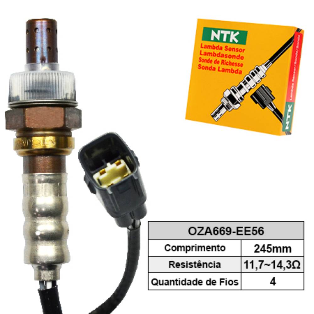 SONDA LAMBDA PRÉ CATALISADOR - NTK - OZA669EE56