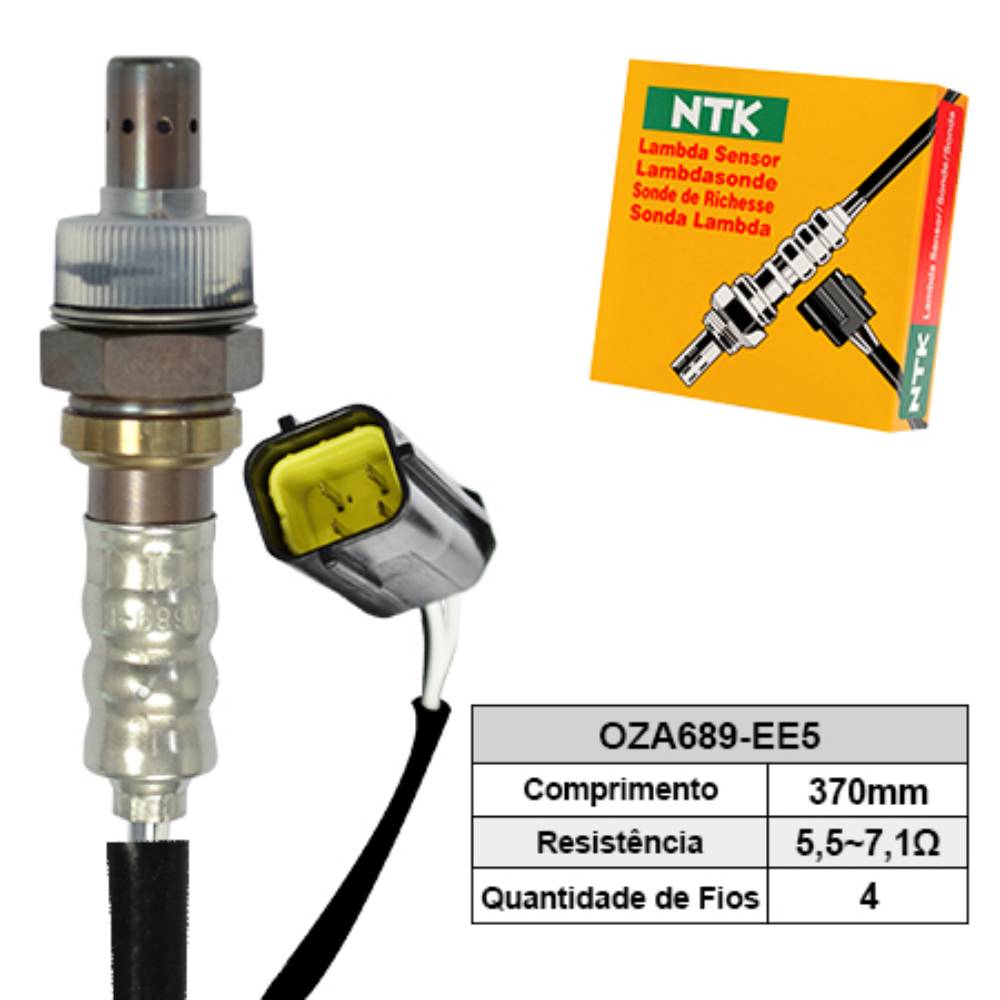 SONDA LAMBDA PRÉ CATALISADOR - NTK - OZA689EE5