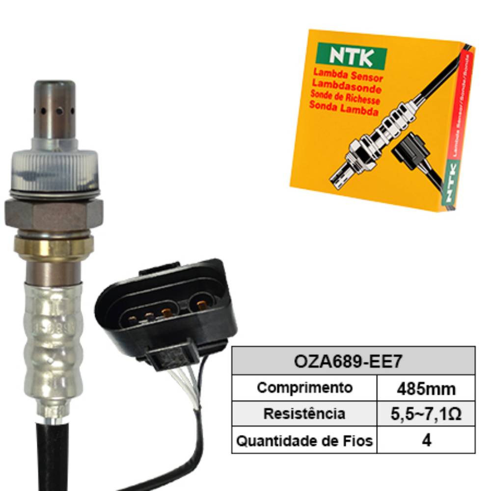 SONDA LAMBDA PRÉ CATALISADOR - NTK - OZA689EE7