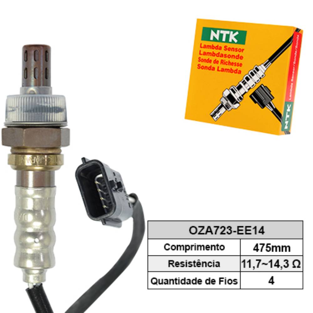 SONDA LAMBDA PÓS CATALISADOR - NGK - OZA723EE14