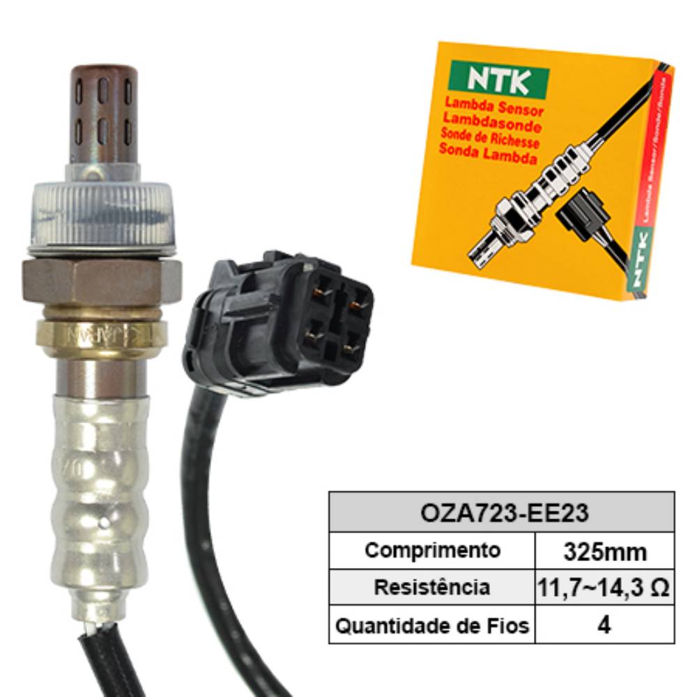 SONDA LAMBDA PÓS CATALISADOR - NTK - OZA723EE23