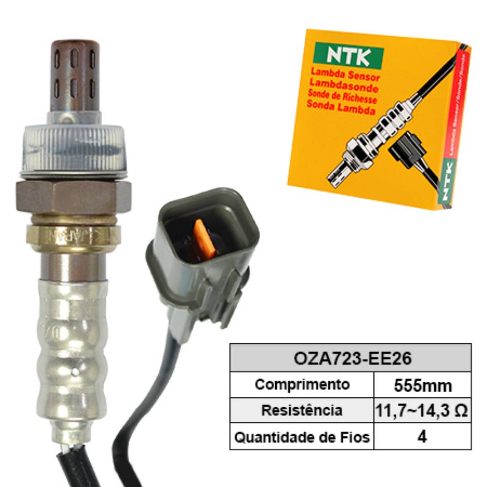 SONDA LAMBDA PÓS CATALISADOR - NTK - OZA723EE26