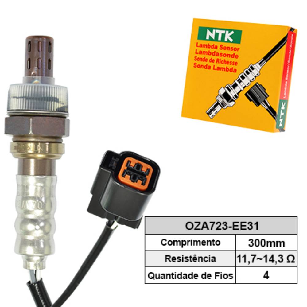 SONDA LAMBDA PÓS CATALISADOR - NTK - OZA723EE31