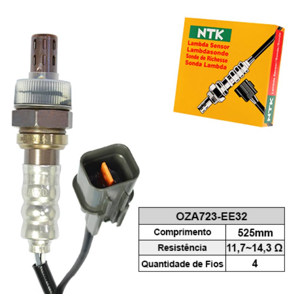 SONDA LAMBDA PÓS CATALISADOR - NTK - OZA723EE32