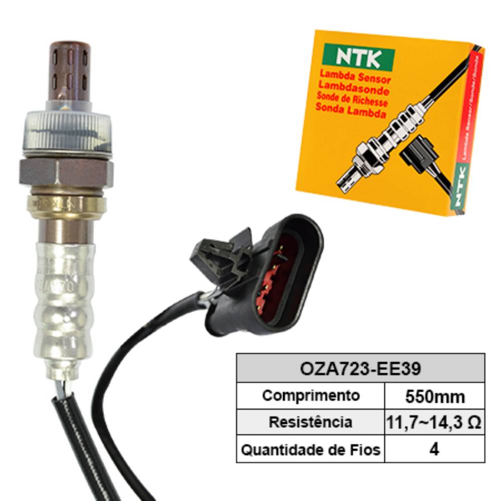 SONDA LAMBDA PÓS CATALISADOR - NTK - OZA723EE39