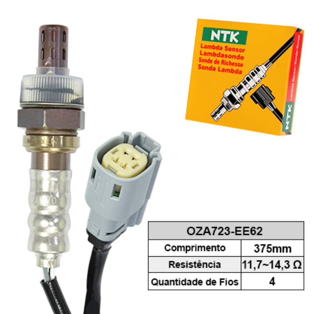 SONDA LAMBDA PRÉ CATALISADOR - NTK - OZA723EE62