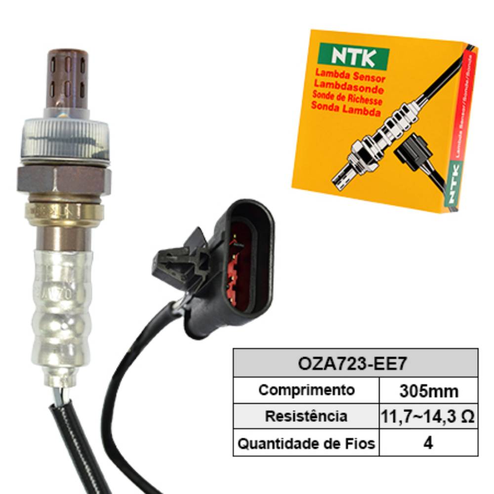 SONDA LAMBDA PRÉ CATALISADOR - NTK - OZA723EE7