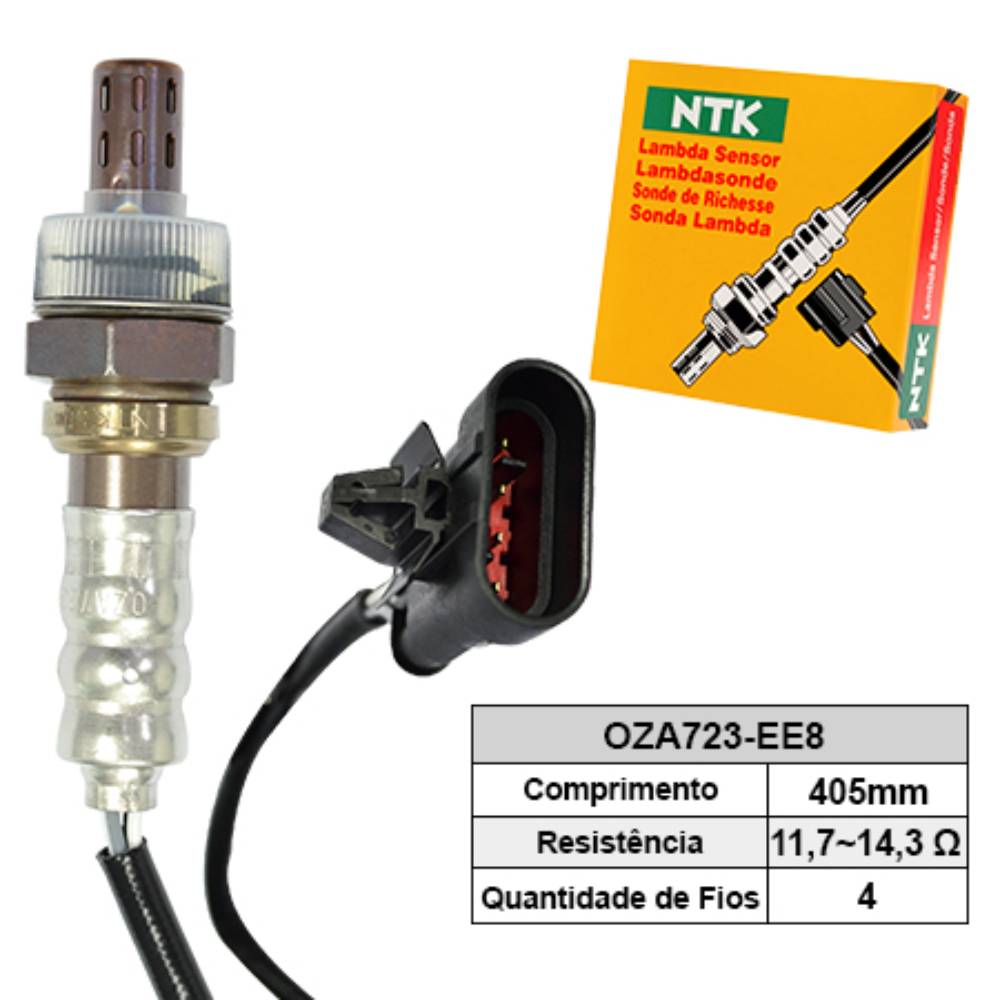 SONDA LAMBDA PÓS CATALISADOR - NTK - OZA723EE8