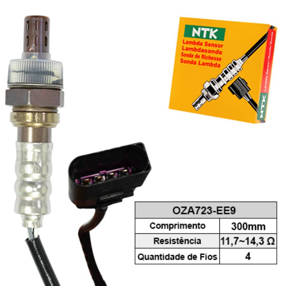 SONDA LAMBDA PRÉ CATALISADOR - NTK - OZA723EE9